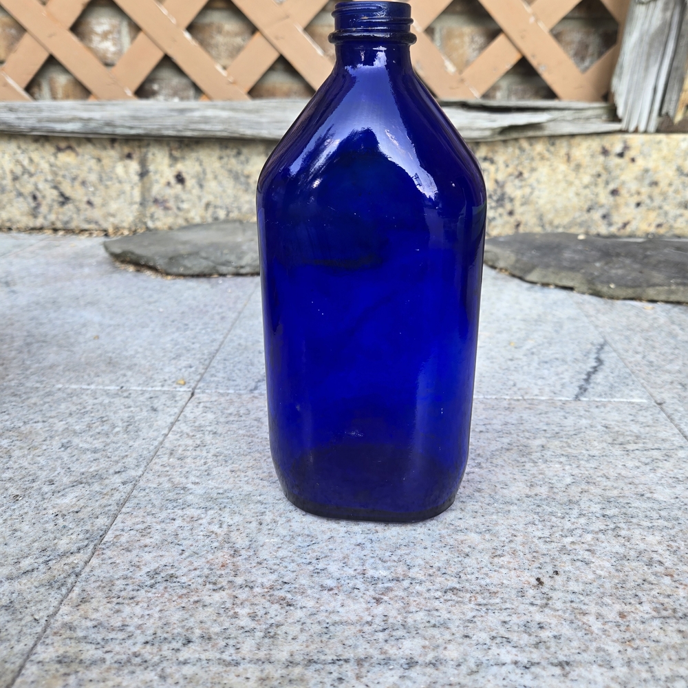 Philips Deep Blue Glass Bottle